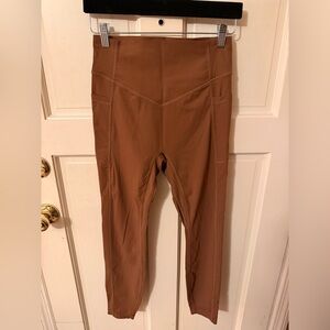 HALARA Butt Lifting Tan High-Waisted Leggings